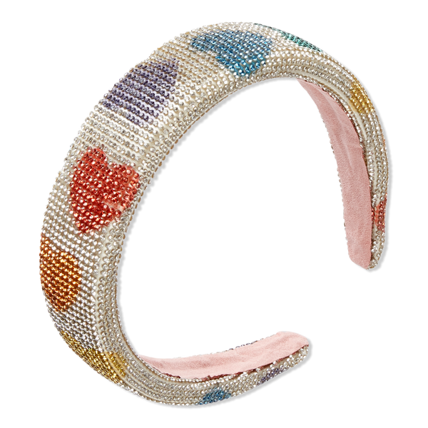 Scünci Rainbow Heart Headband #1