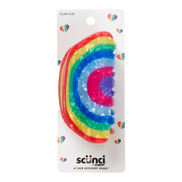 Scünci Rainbow Claw Clip #2