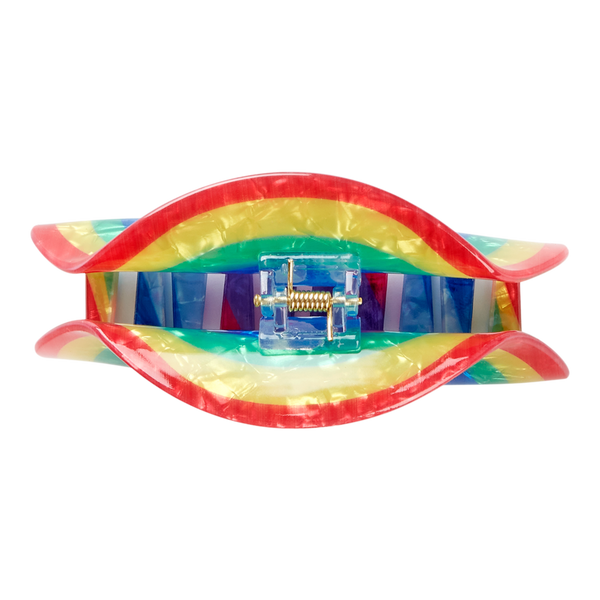 Scünci Rainbow Claw Clip #4