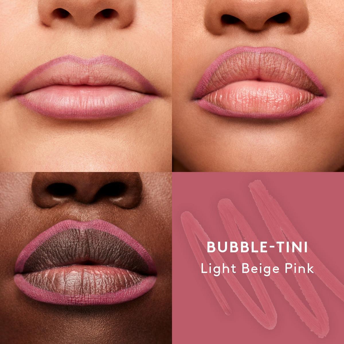 Trace'd Out Pencil Lip Liner - BUBBLE-TINI