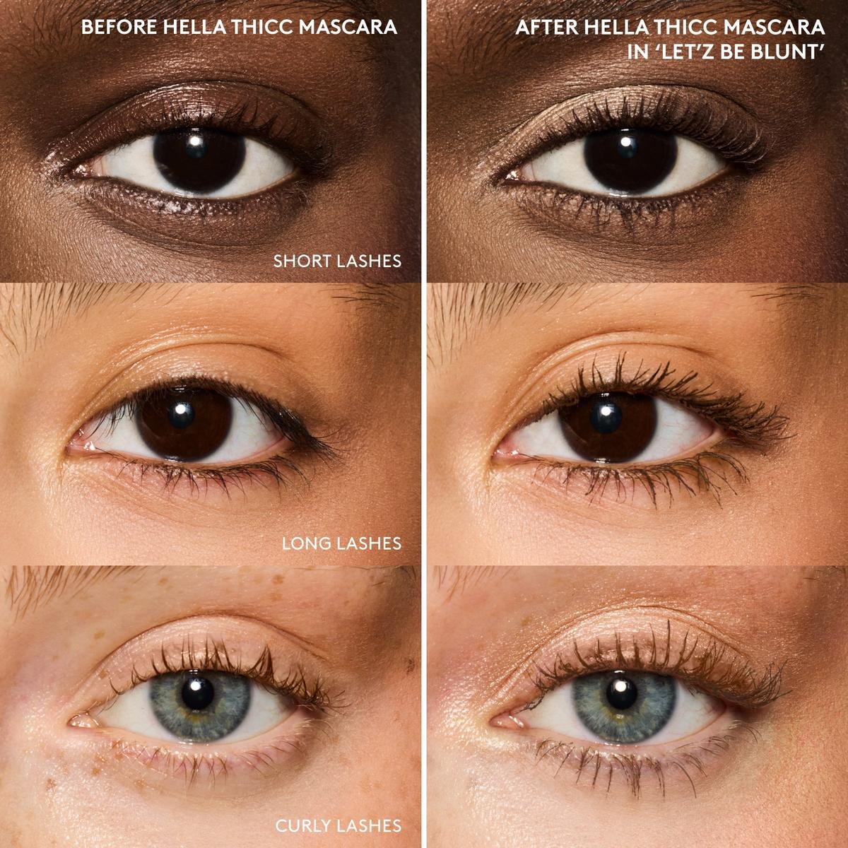 Hella Thicc Volumizing Mascara - LET'S BE BLUNT