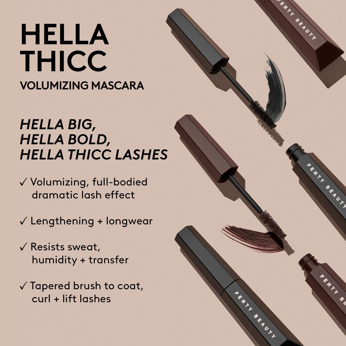 Hella Thicc Volumizing Mascara - LET'S BE BLUNT