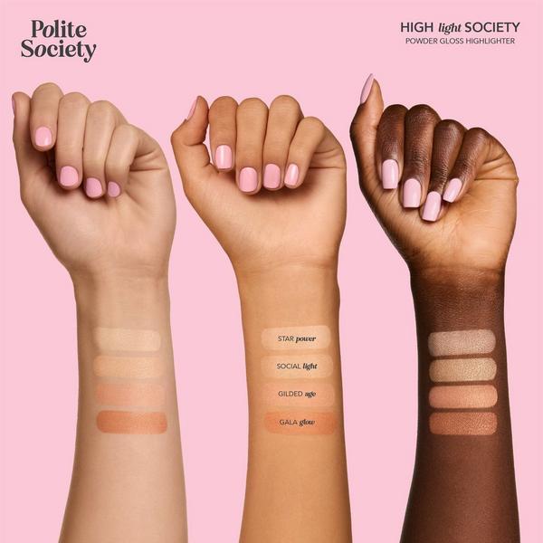 Polite Society Highlight Society Powder Gloss Highlighter #6