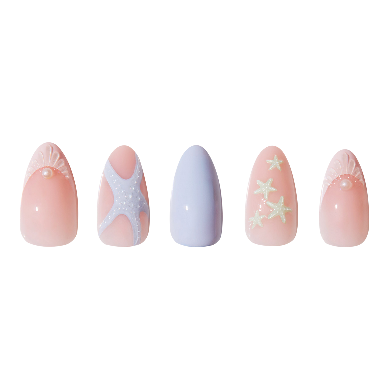 Salty Waves Press-On Nails