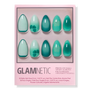 Glamnetic Siren Green Press-On Nails
