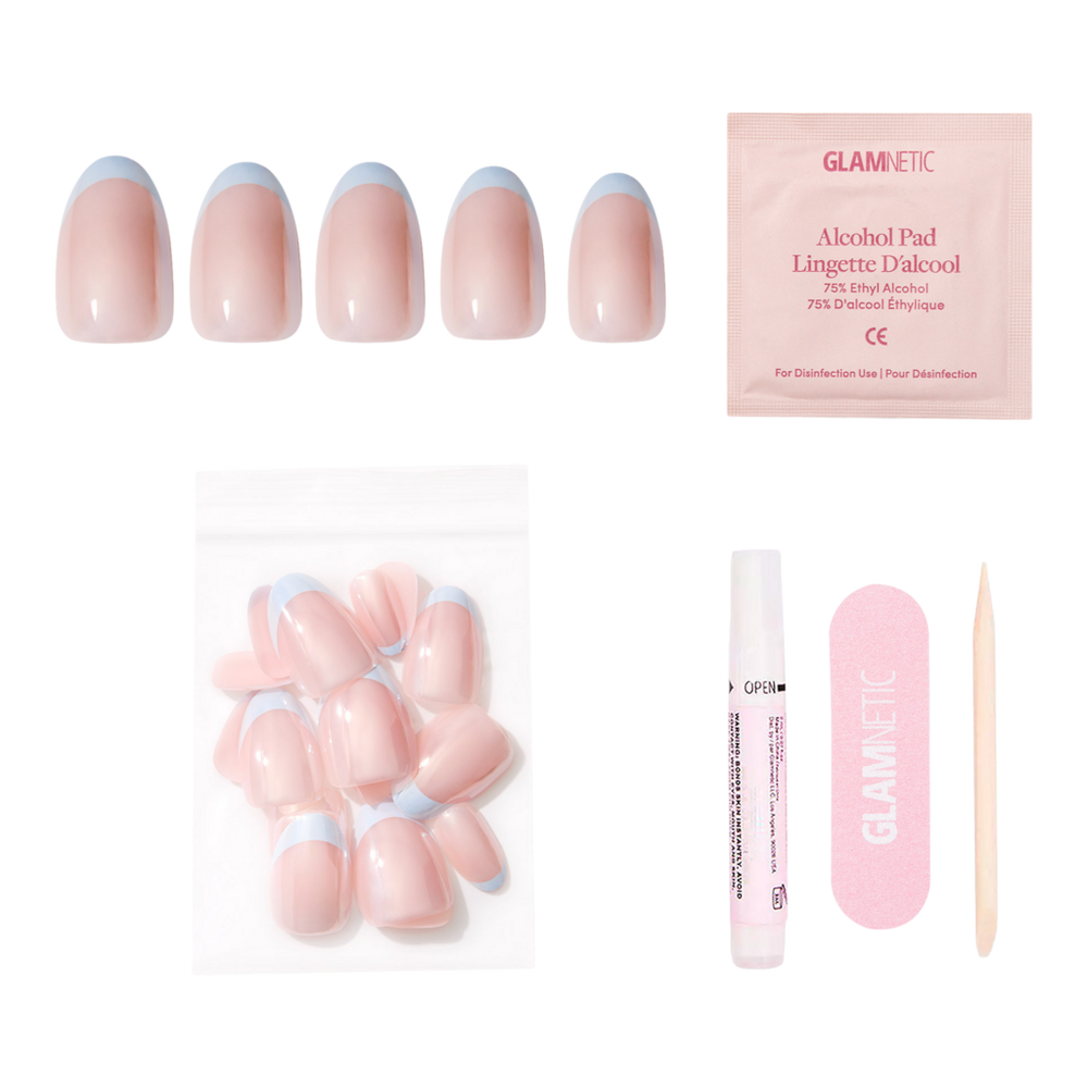 Into Blue Press-On Nails