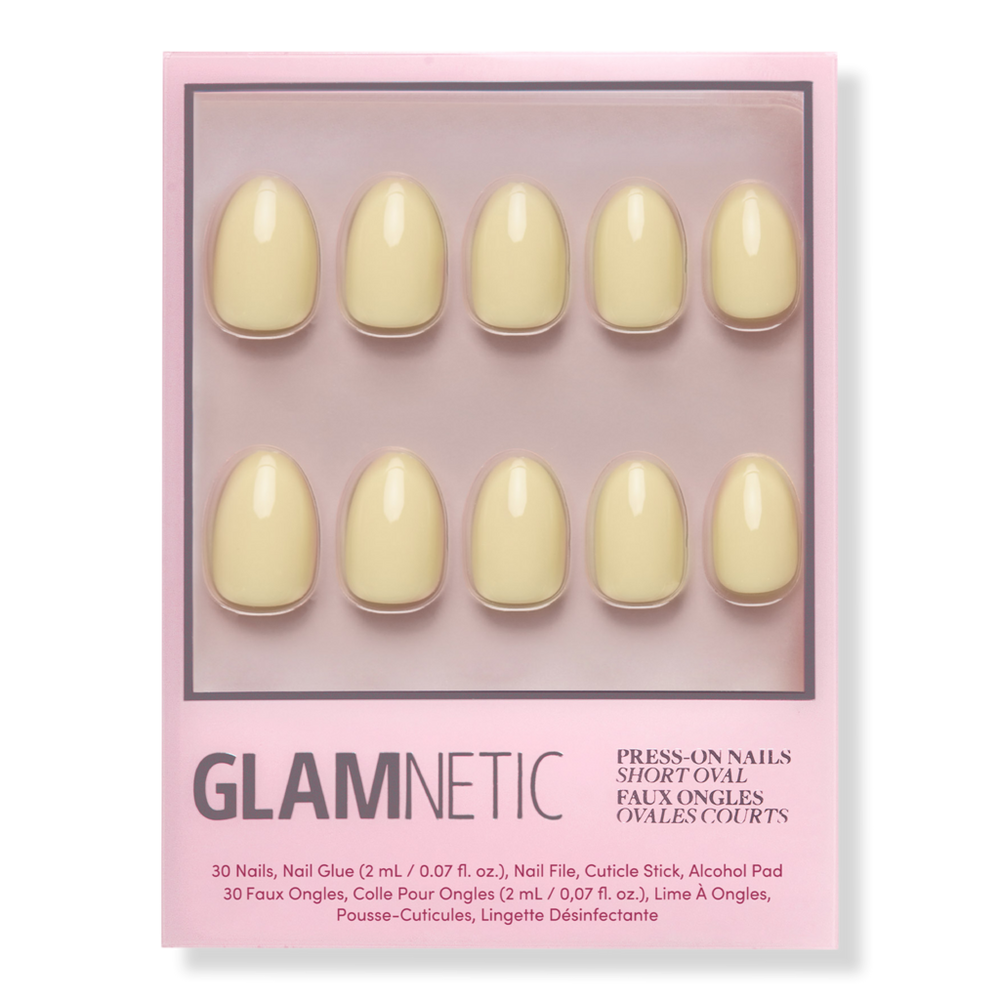 Pastel Yellow Press-On Nails