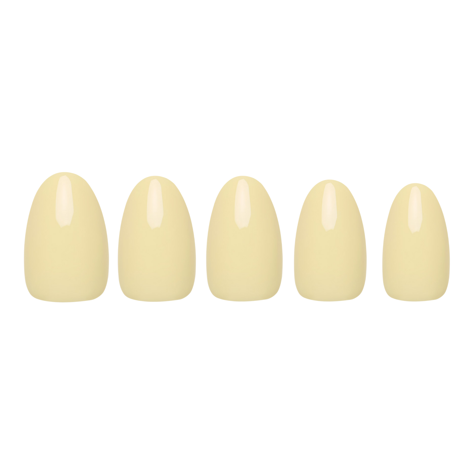 Pastel Yellow Press-On Nails