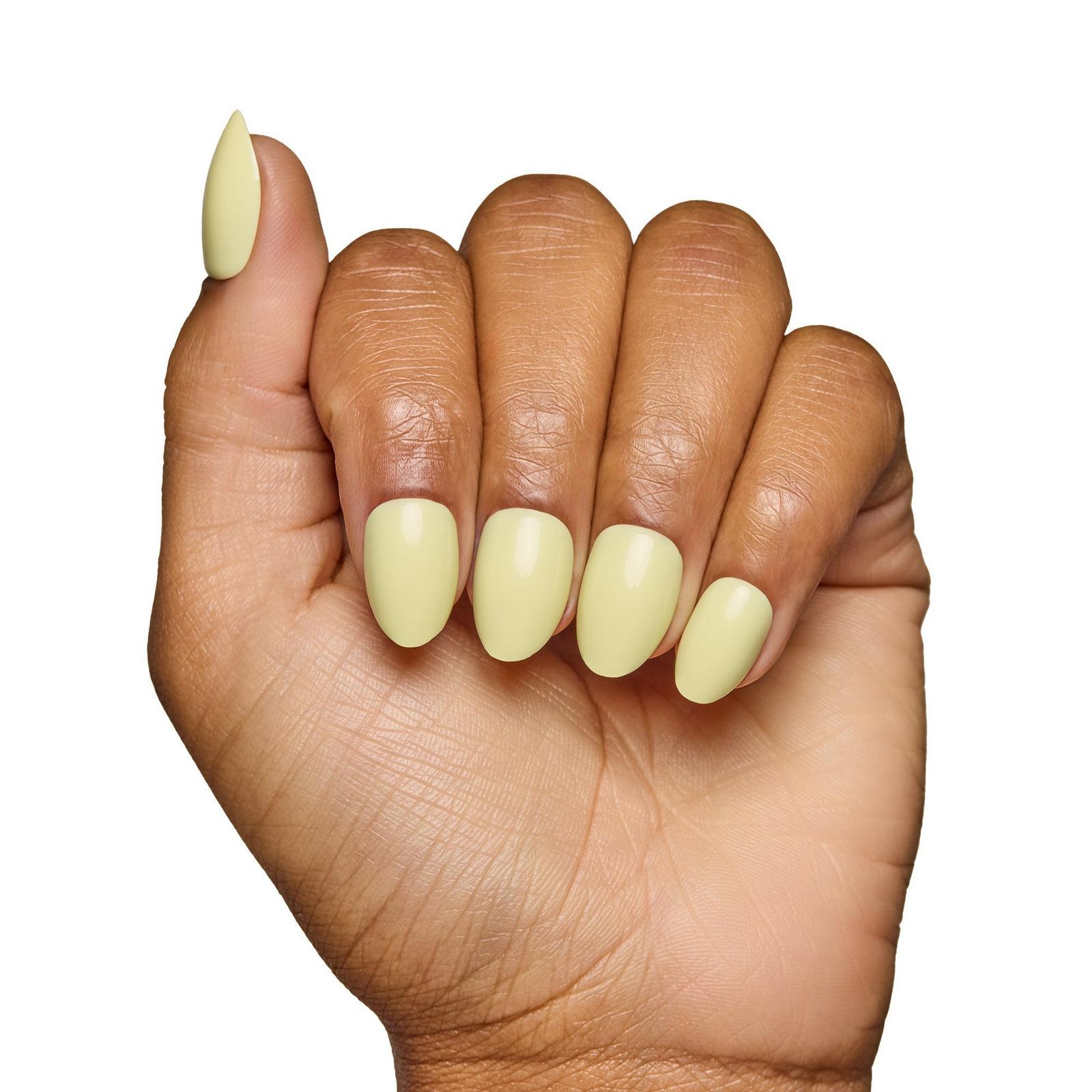 Pastel Yellow Press-On Nails