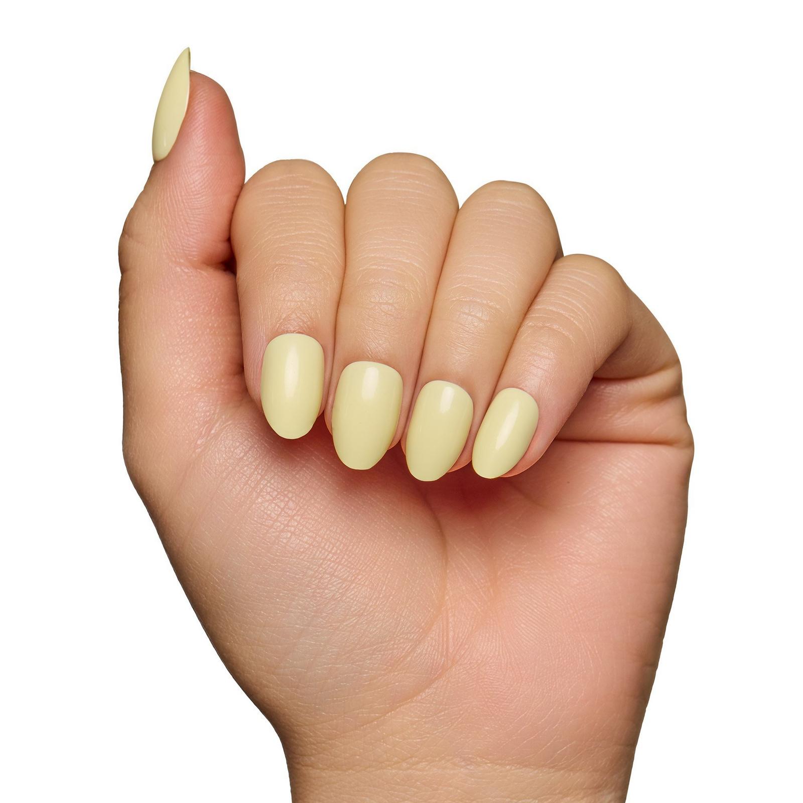 Pastel Yellow Press-On Nails