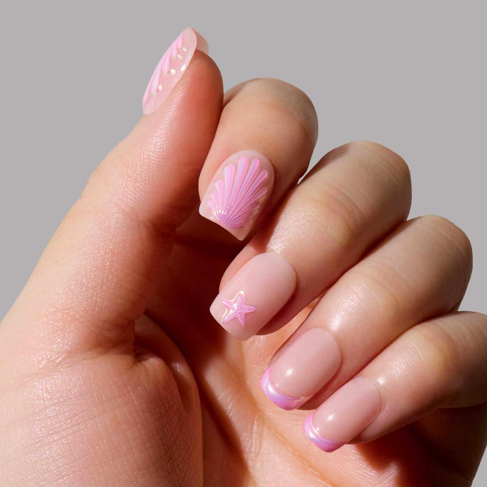 Blush Dunes Press-On Nails