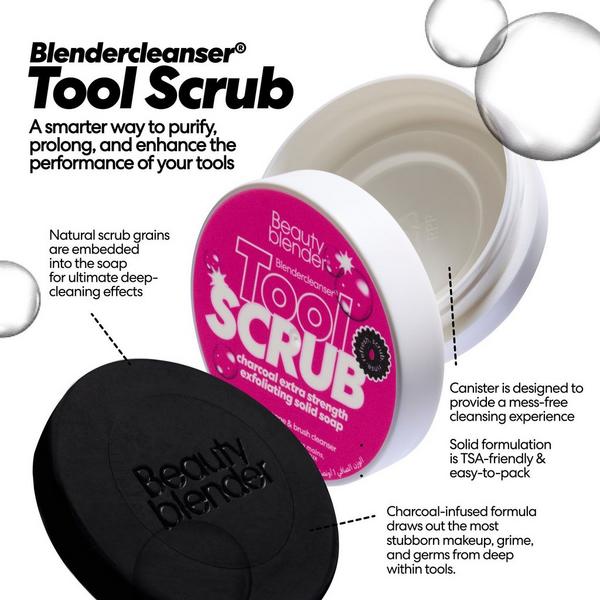 beautyblender Tool Scrub Charcoal Hand, Sponge & Brush Cleanser #3