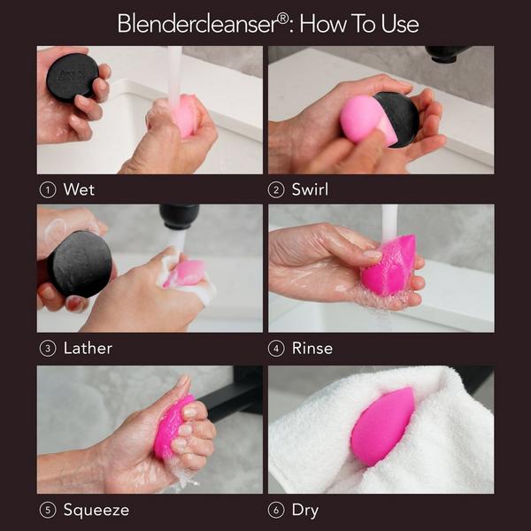 Limpiador de manos, esponjas y brochas Blendercleanser con carbón 3