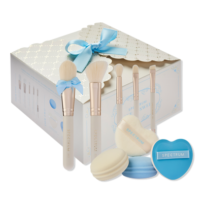 Spectrum Love Is Sweet Makeup Brush, Sponge & Puff Set