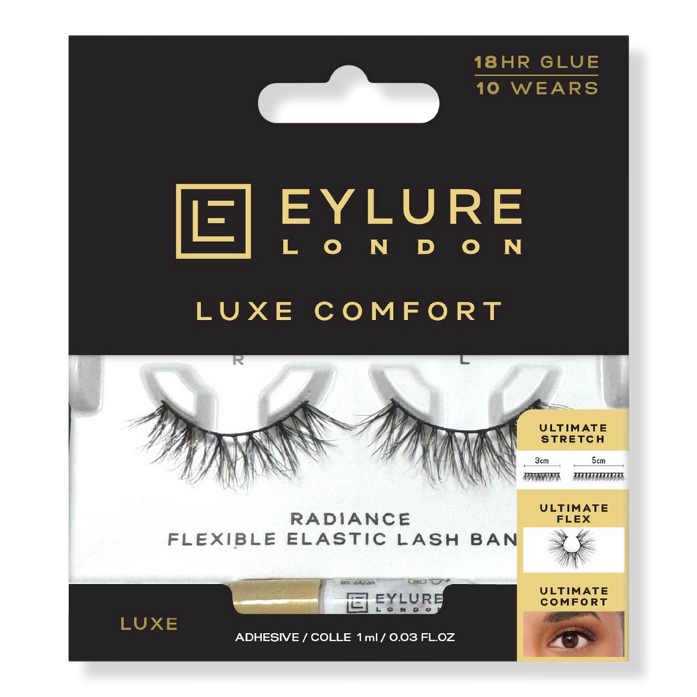 Eylure Luxe Comfort Faux Mink False Eyelashes, Radiance