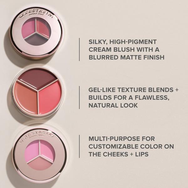 Anastasia Beverly Hills Magic Touch Cream Blush & Lip Trio #6