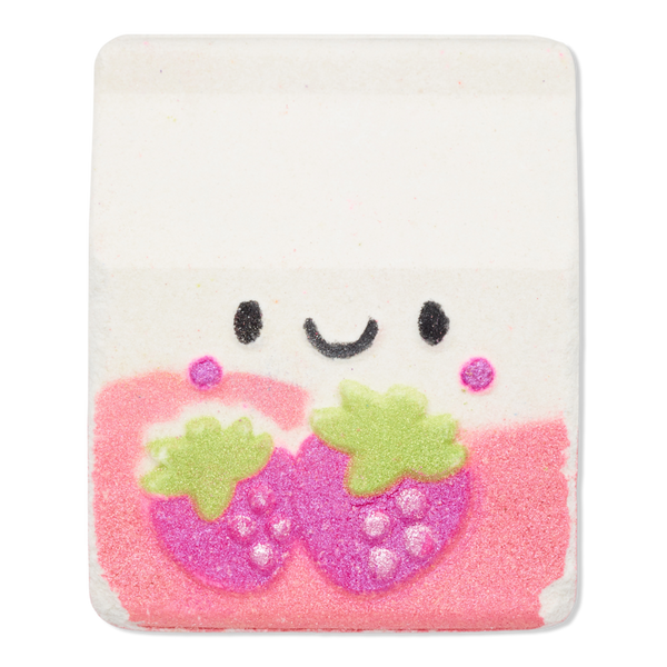 ULTA Beauty Collection Strawberry Milk Carton Bath Bomb Fizzer #1