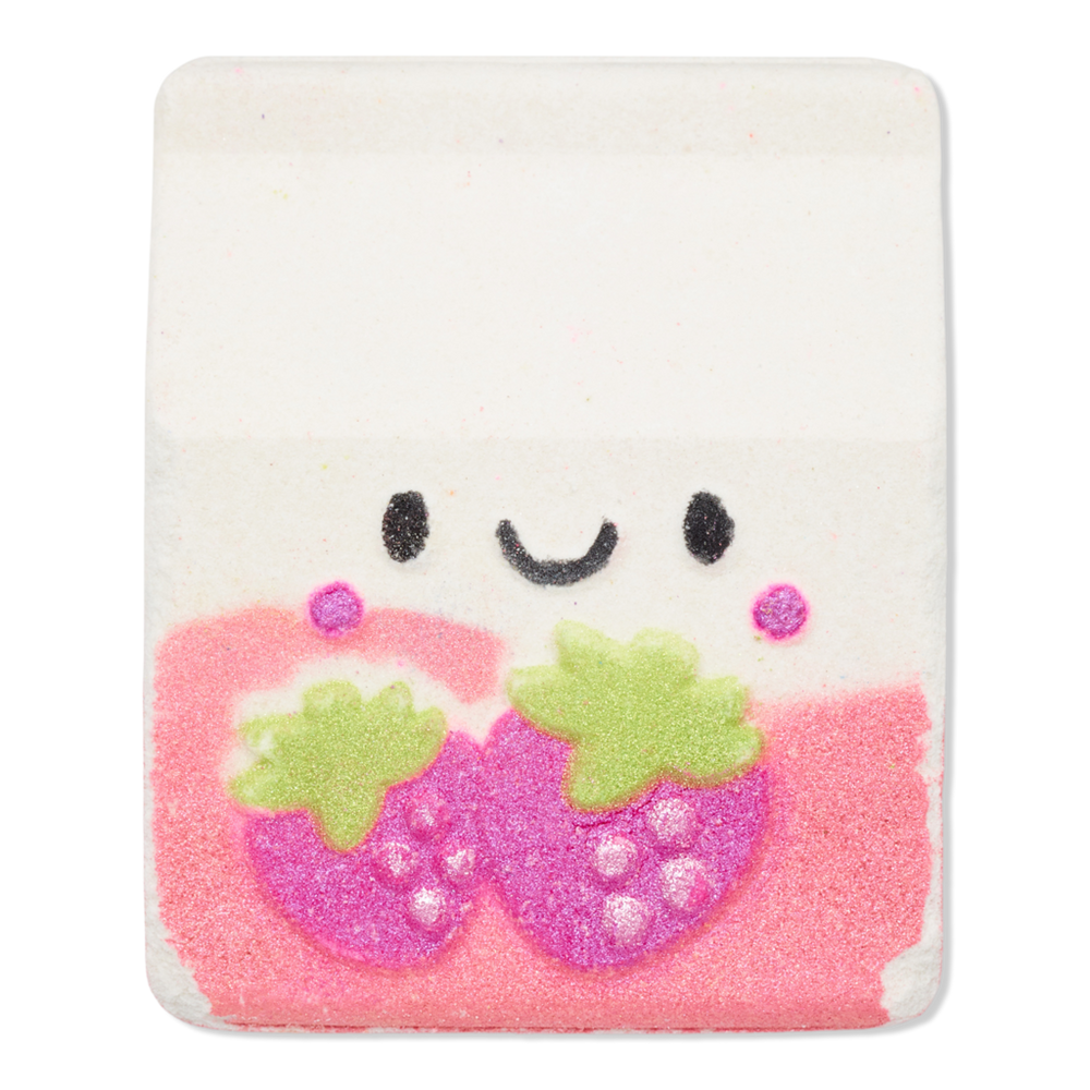 ULTA Beauty Collection Strawberry Milk Carton Bath Bomb Fizzer