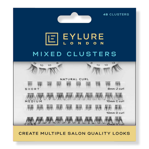 Eylure Mixed Eyelash Cluster Kit with 4 Cluster Styles #1