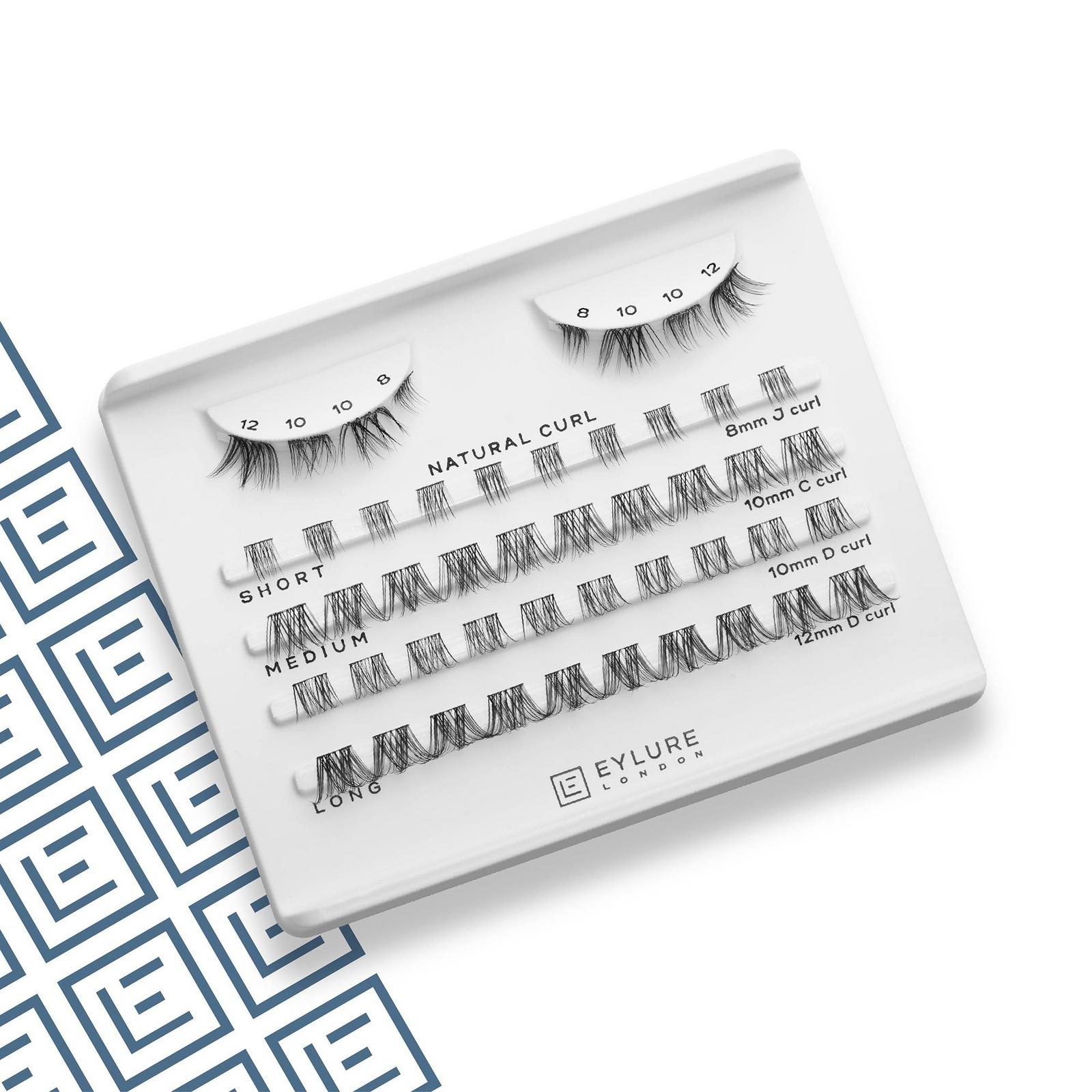 Mixed Eyelash Cluster Kit with 4 Cluster Styles