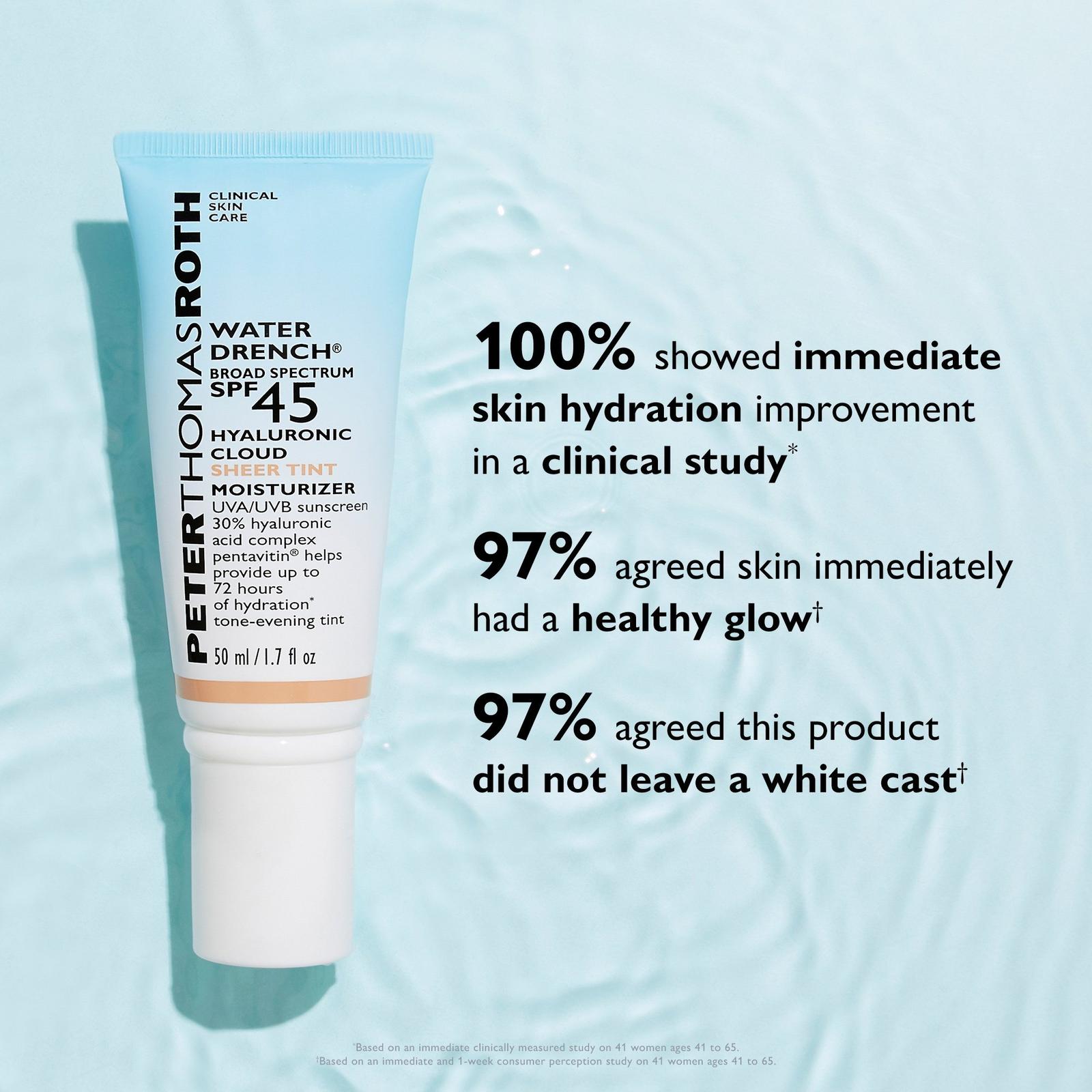 Mini Water Drench Hyaluronic Cloud Sheer Tint Moisturizer SPF 45
