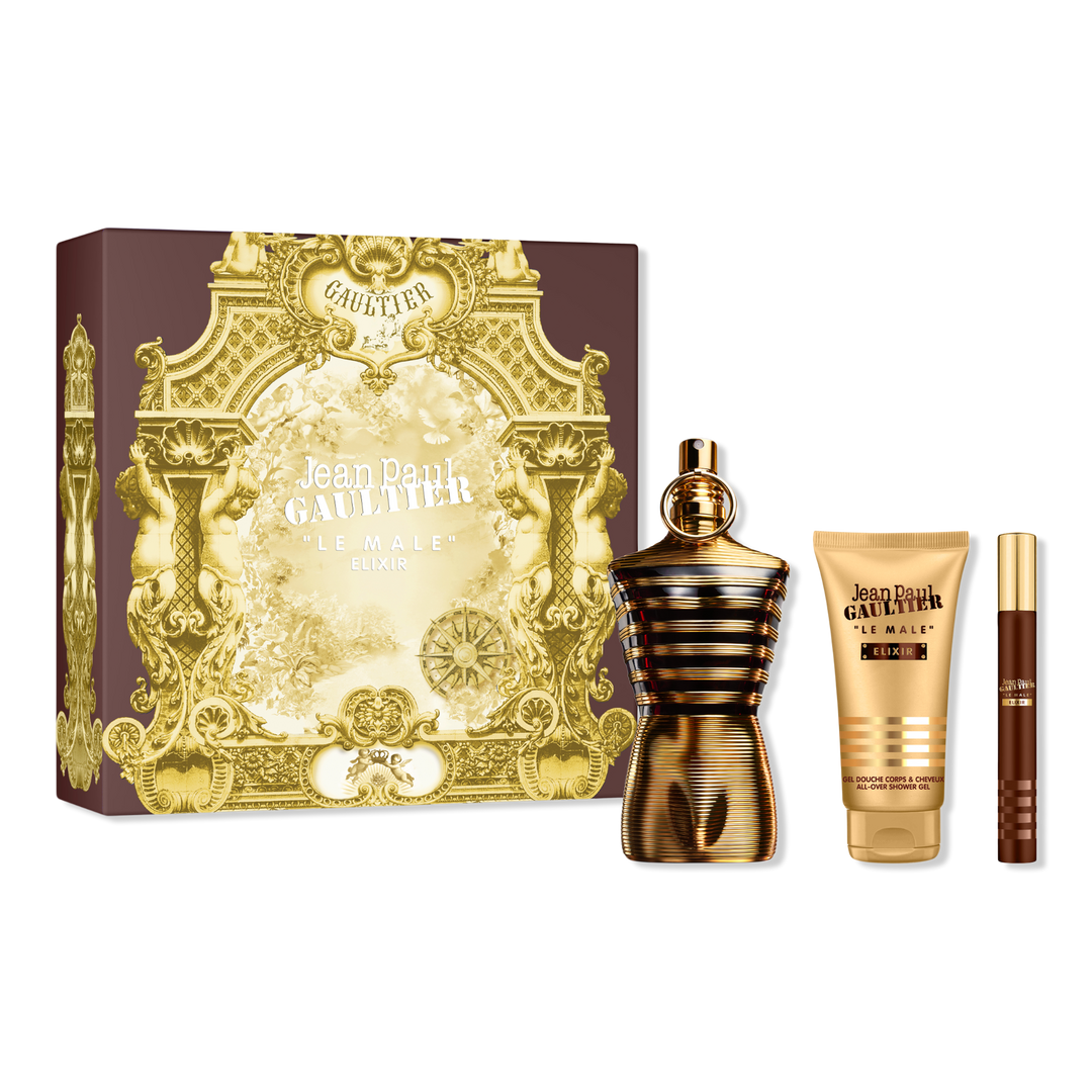 Jean Paul Gaultier Le Male Elixir Men's 3-Piece Gift Set #1