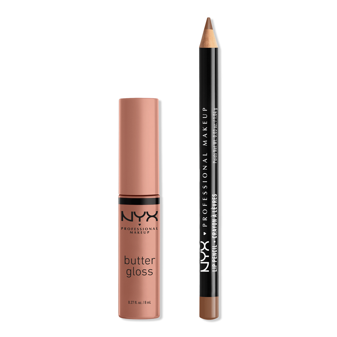 NYX Professional Makeup Slim Lip Pencil & Butter Gloss Duo Kit #1