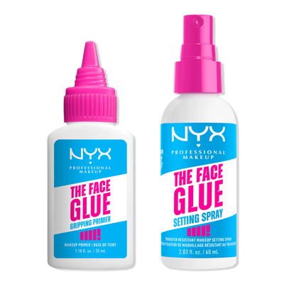 NYX Professional Makeup The Face Glue Primer and Setting Spray Duo Kit