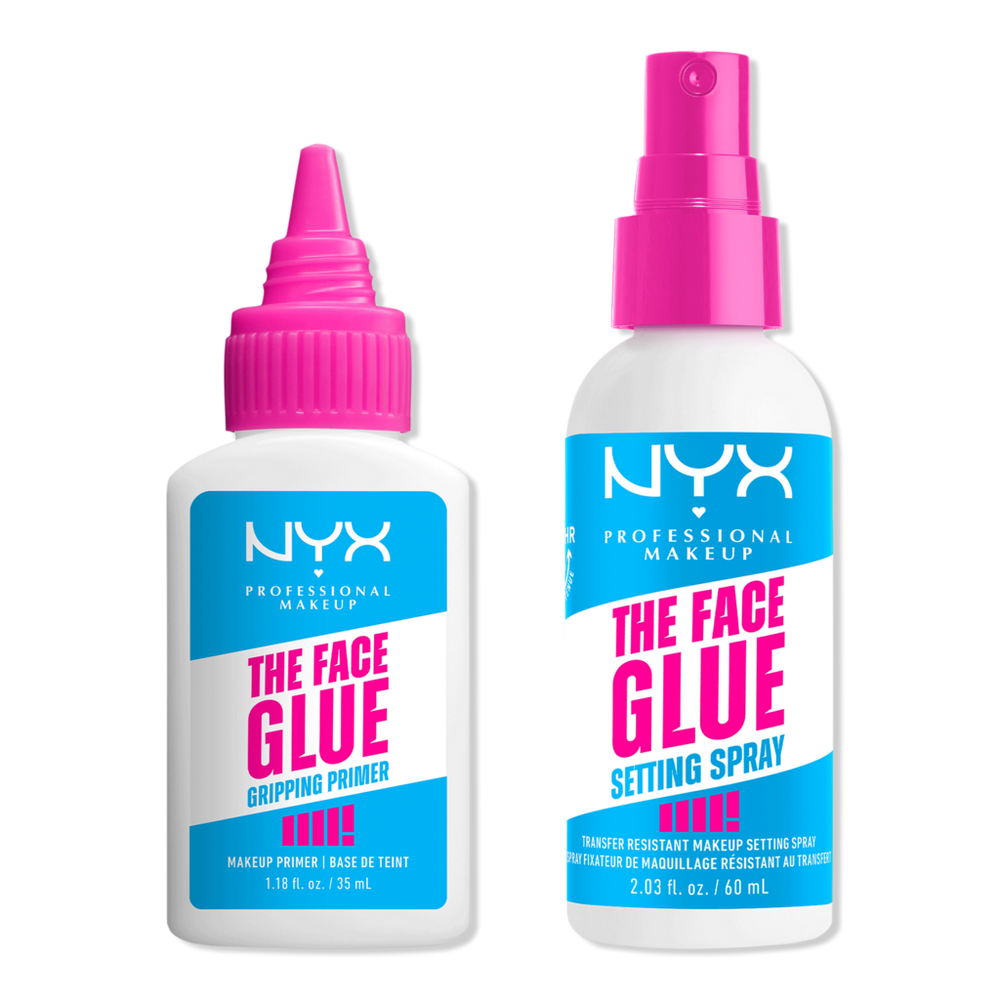 Nyx Professional Makeup The Face Glue Primer And Setting Spray Duo Kit