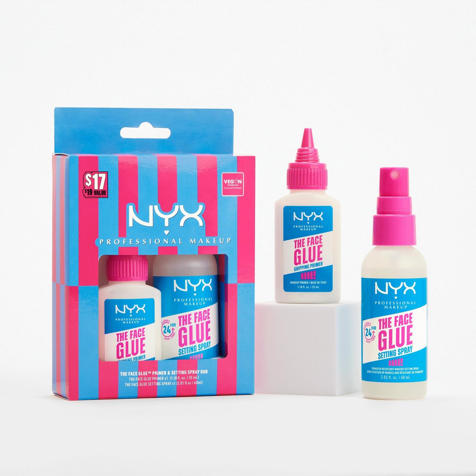 The Face Glue Primer and Setting Spray Duo Kit