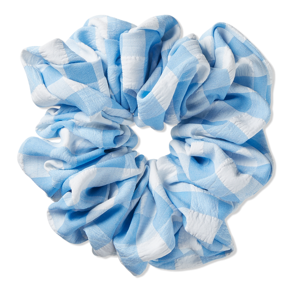 Scünci Summer Social Jumbo Gingham Scrunchie #1