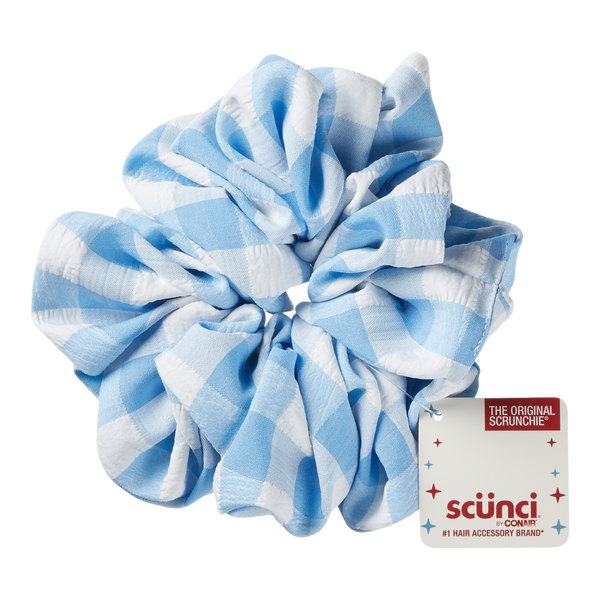 Scünci Summer Social Jumbo Gingham Scrunchie #2