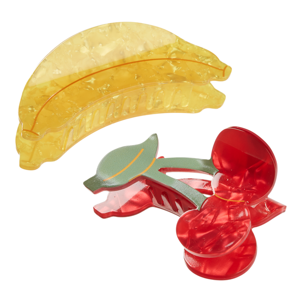 Scünci Summer Social Fruit Claw Clips #4