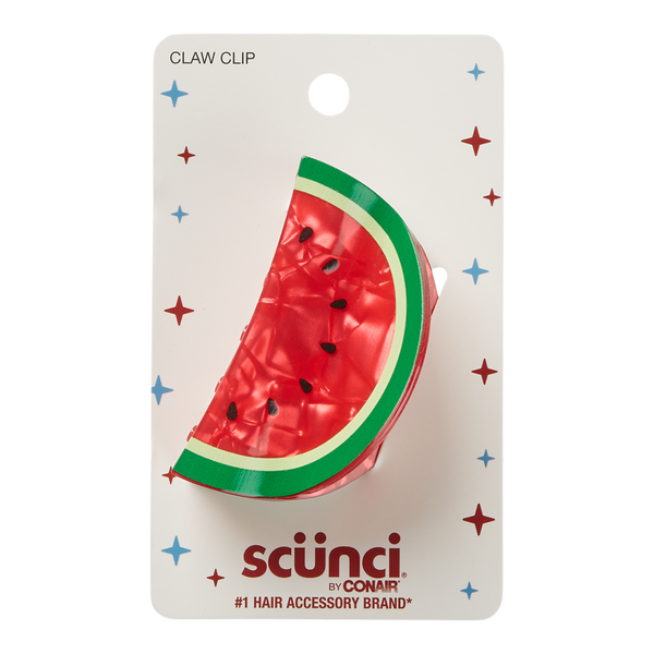 Scünci Summer Social Watermelon Claw Clip #2