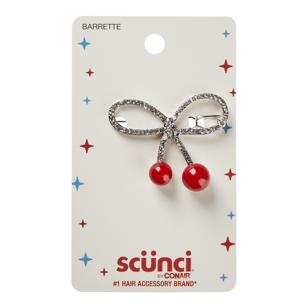 Scünci Summer Social Cherry Barrette #2