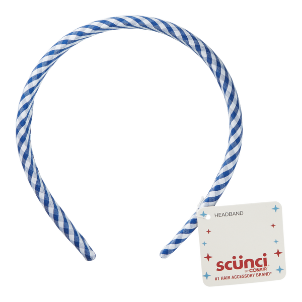 Scünci Summer Social Gingham Headband #2