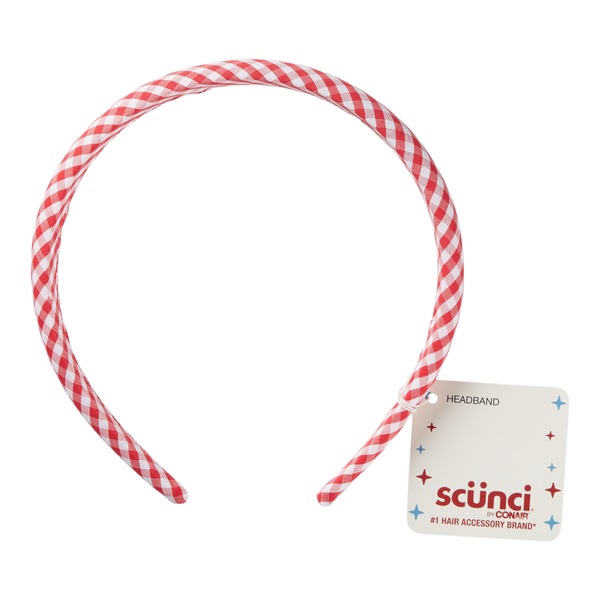 Scünci Summer Social Gingham Headband #2
