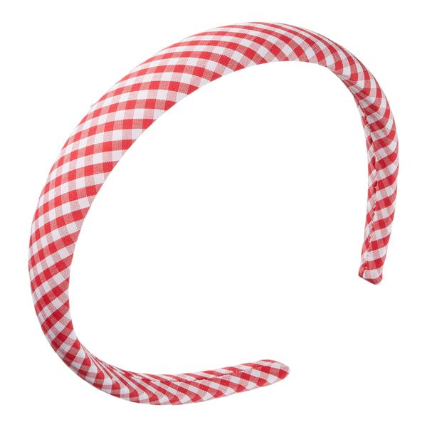 Scünci Summer Social Gingham Headband #3