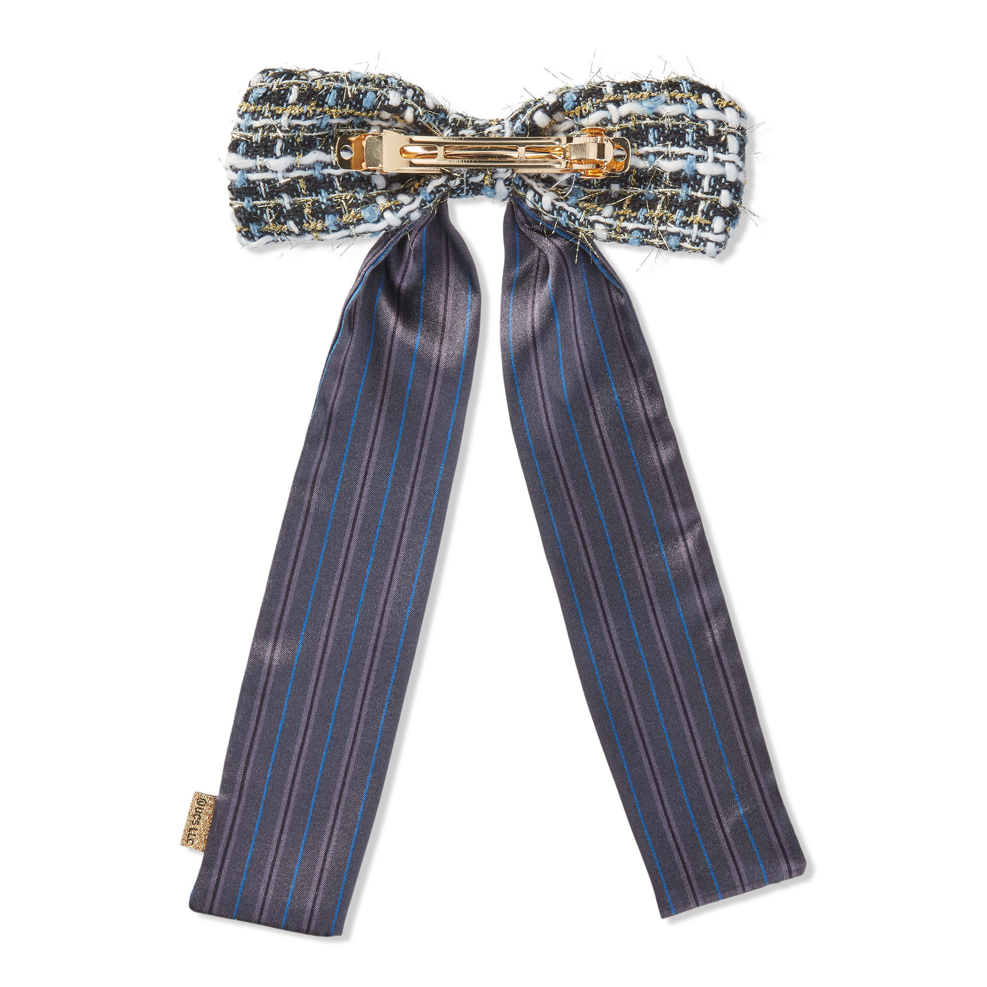 Scünci Shiz University Double-Layer Bow Barrette #1