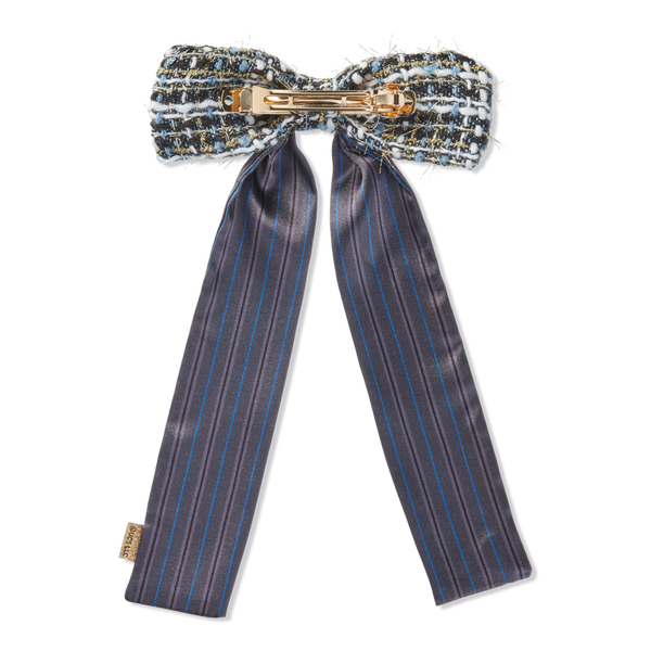 Scünci Shiz University Double-Layer Bow Barrette #1
