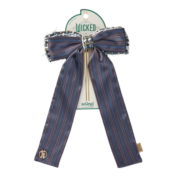 Scünci Shiz University Double-Layer Bow Barrette #2
