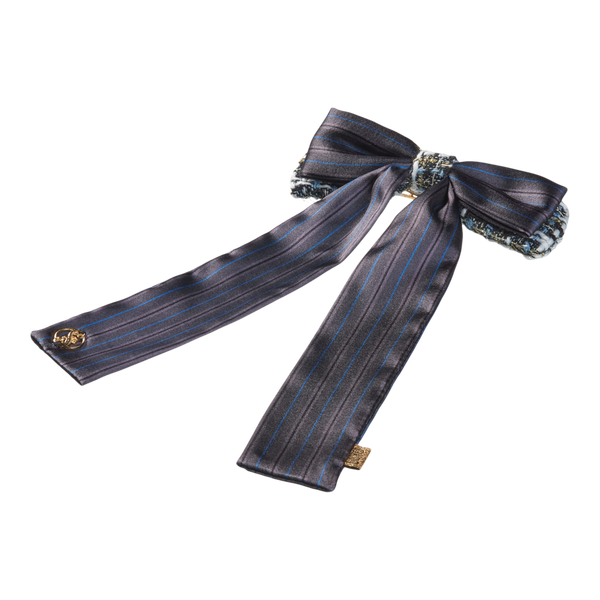 Scünci Shiz University Double-Layer Bow Barrette #4