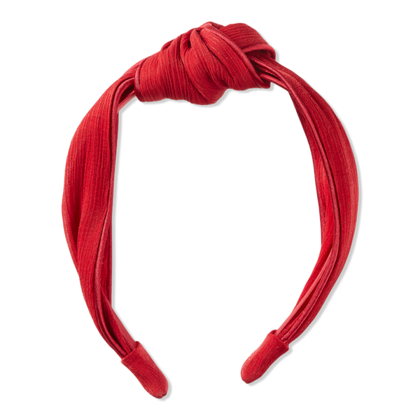 Scünci Summer Social Red Knotted Headband #1