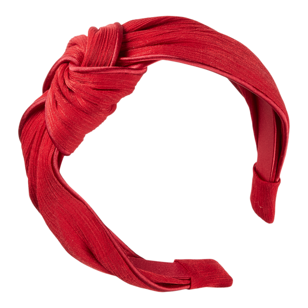 Scünci Summer Social Red Knotted Headband #3