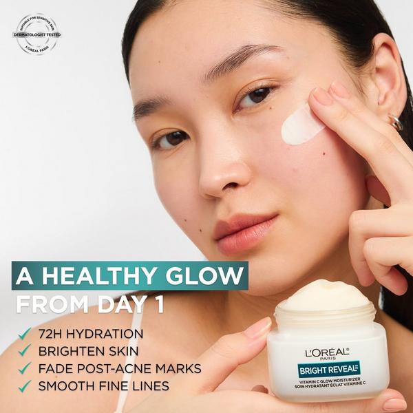 L'Oréal Bright Reveal Vitamin C Glow Moisturizer, 72H Hydration #2
