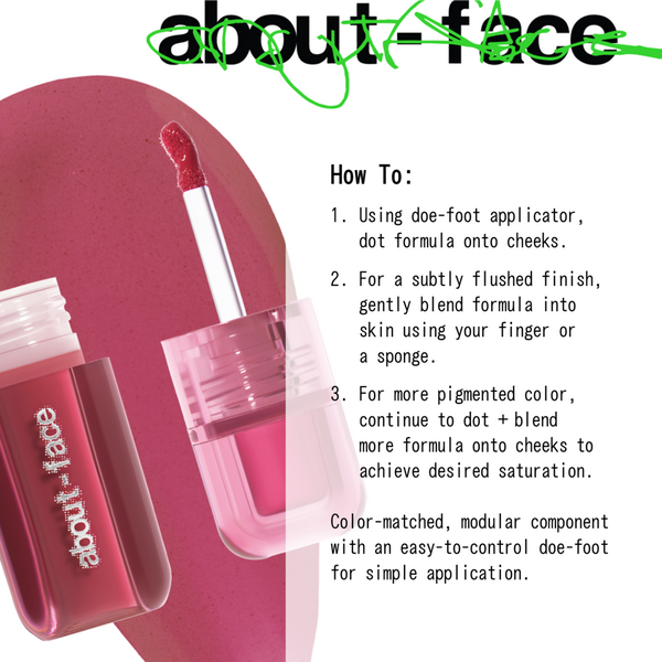 about-face Blush Rush Liquid Blush #5