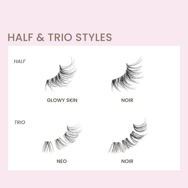 Kiss The New Natural False Eyelashes, Lash Extension Kit #8