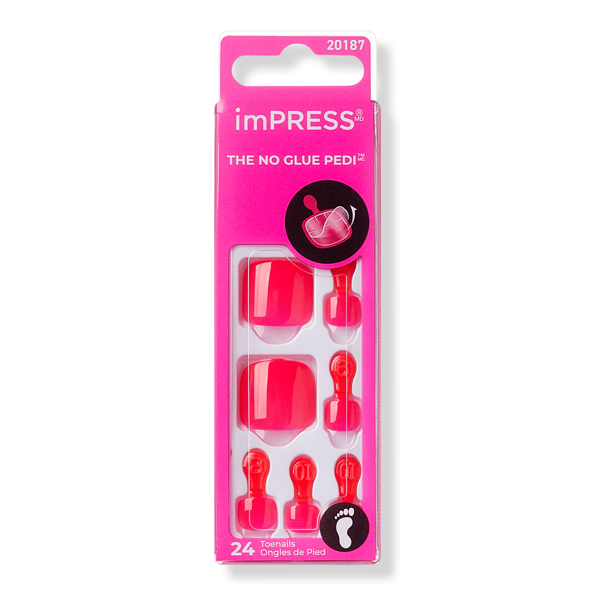 Kiss imPRESS Press On Toenails #1