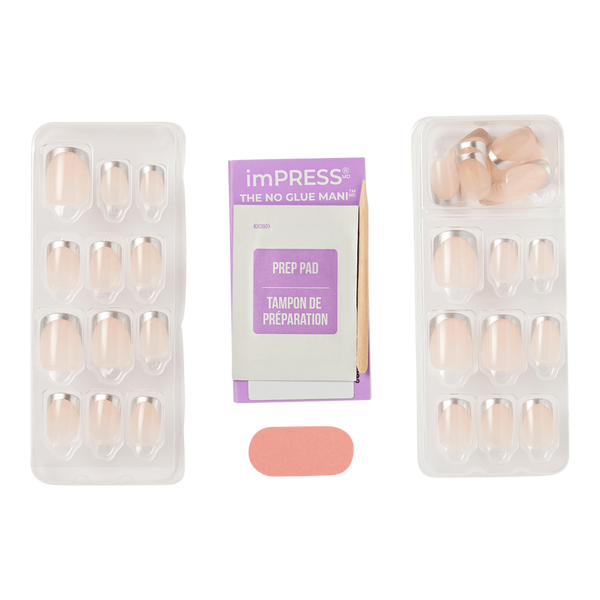 Kiss imPRESS Design Short Press-On Manicure Nails #2