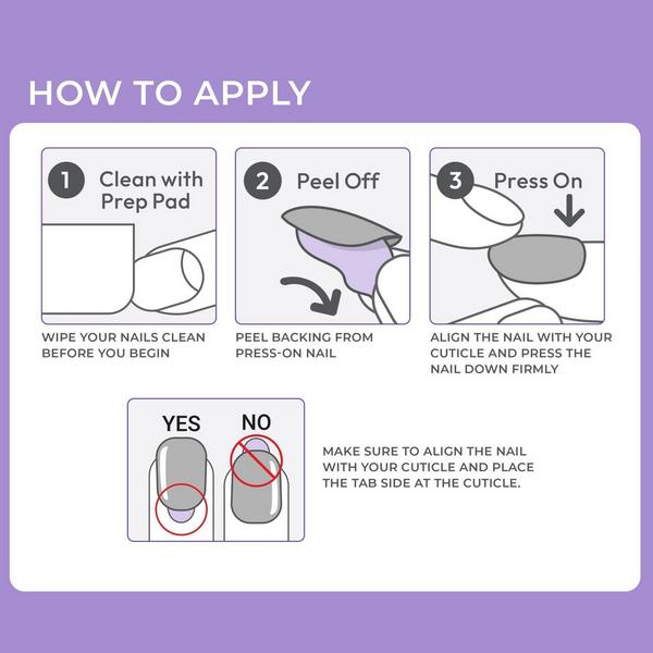 Kiss imPRESS Design Short Press-On Manicure Nails #7